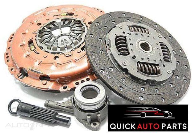 Heavy Duty Clutch Kit inc Concentric Slave Cylinder for Ford Ranger PX 3.2L Diesel